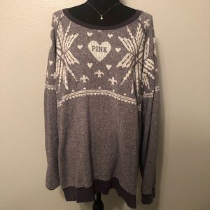 PINK Holiday Sweater